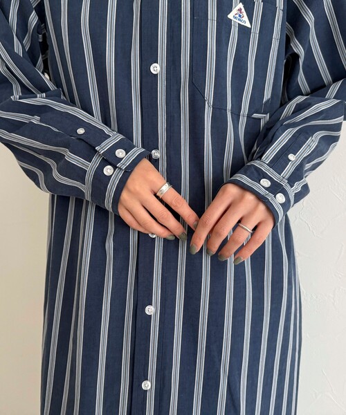 fredy emue（フレディエミュ） シャツワンピース 「GEVACO/ゲバコ