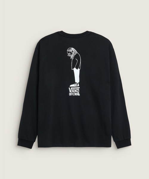 VANS（ヴァンズ） tシャツ YUSUKE HANAI Tシャツ / HANAI LS TEE Black