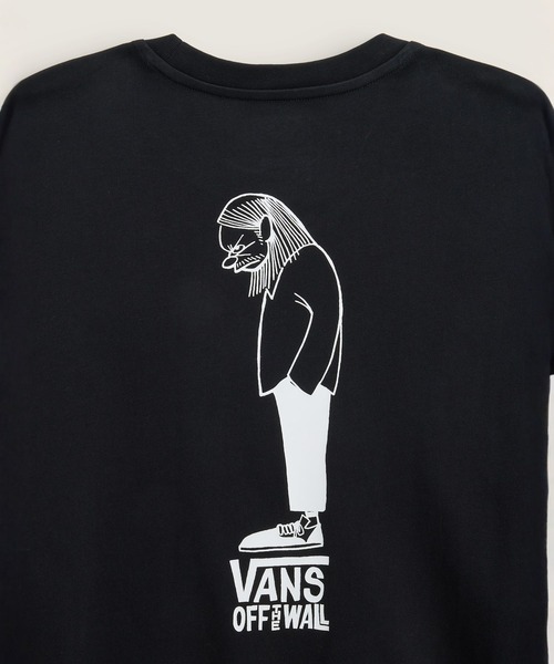 VANS（ヴァンズ） tシャツ YUSUKE HANAI Tシャツ / HANAI LS TEE Black