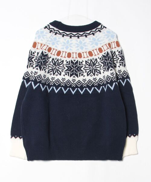 FUNdaysion ニット セーター ノルディック柄ニットプルオーバー