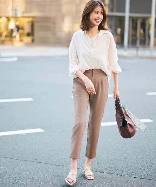 「ANY SIS」 長袖シャツ 2 グレー レディース_画像3