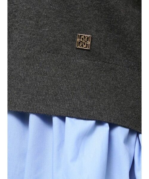 LAGUNAMOON（ラグナムーン） カーディガン ペプラムドッキングニット