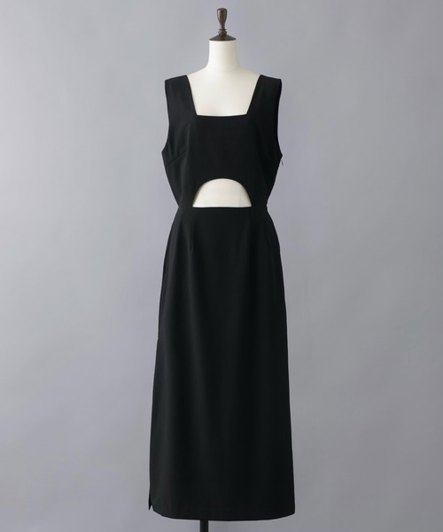 「musubore」 サロペットスカート 1 ブラック レディース_画像4