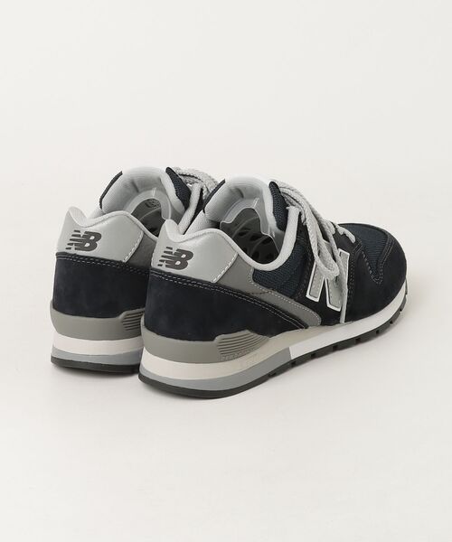 New Balance ローカットスニーカー 24.5cm ネイビー 2枚目