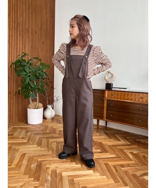 「jumelle」 オーバーオール SMALL グレー レディース_画像7
