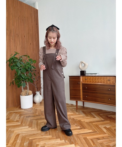 「jumelle」 オーバーオール SMALL グレー レディース_画像8