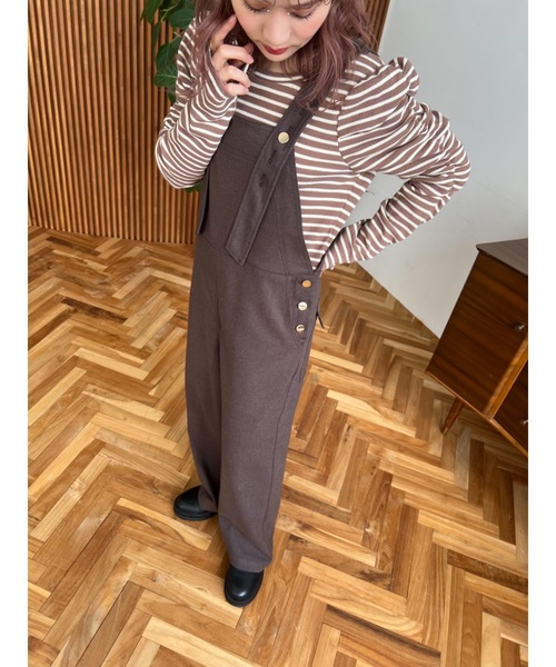 「jumelle」 オーバーオール SMALL グレー レディース_画像9