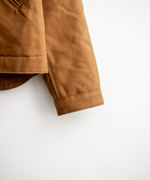 カーハート カバーオール キャメル コーデュロイ襟 L-XL Carhartt