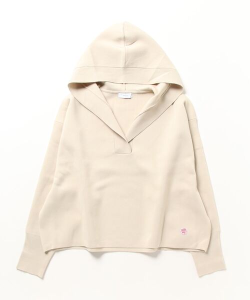 「SHIPS any」 長袖ニット ONE SIZE ホワイト レディース_画像2