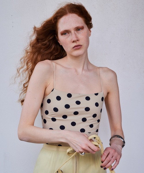 Cup-in Dot Bodysuit/カップインドットボディースーツ MAISON SPECIAL（メゾンスペシャル） 「PRE-ORDER」Cup-in Dot