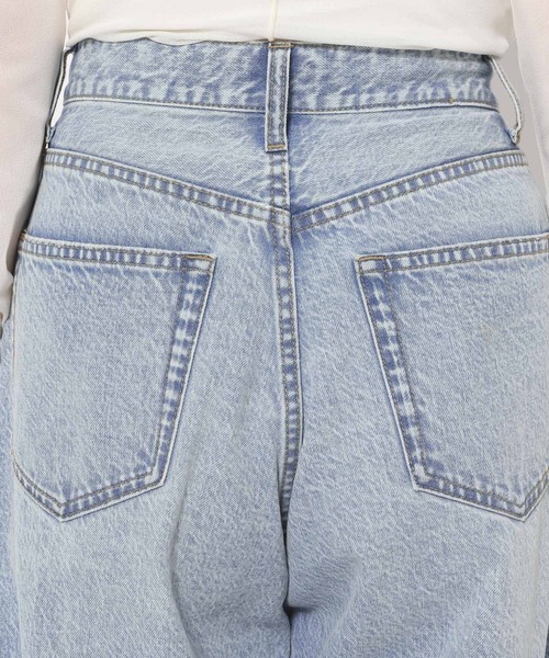 「LOWRYS FARM」 デニムパンツ MEDIUM ブルー レディース_画像9