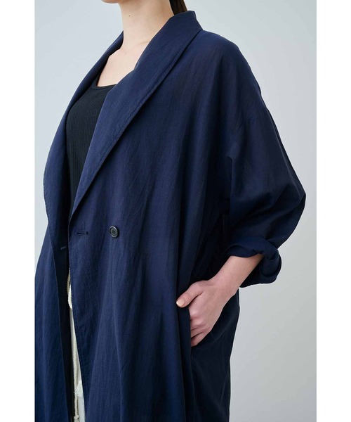 「MEDE19F」 コート MEDIUM ダークネイビー レディース_画像9