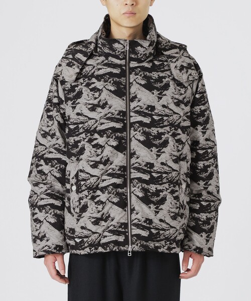 LOVELESS（ラブレス） ダウンジャケット ダウン ジャカードフーディー