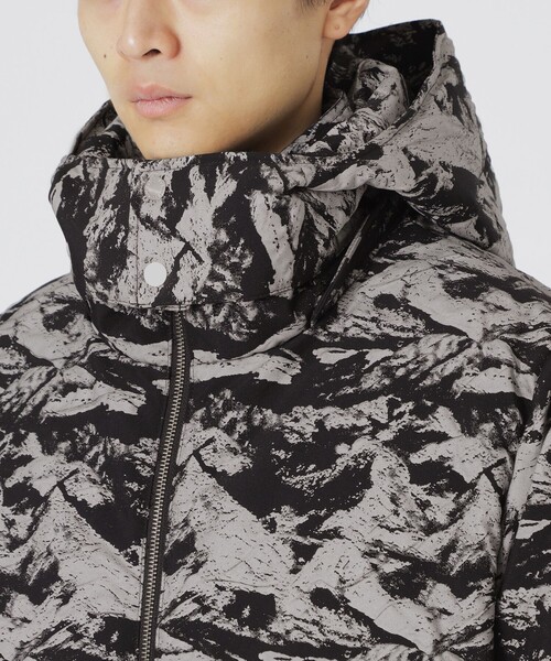 LOVELESS（ラブレス） ダウンジャケット ダウン ジャカードフーディー