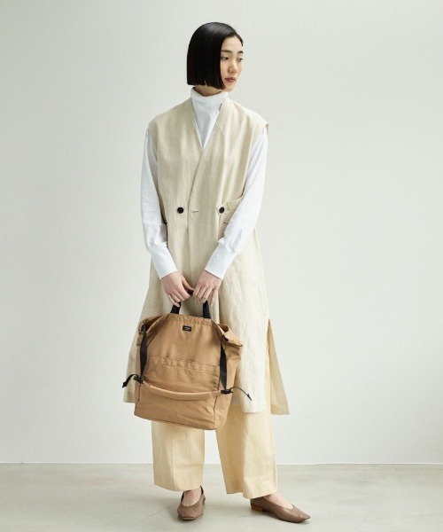 「STANDARD SUPPLY」 リュック FREE チャコールグレー レディース_画像3