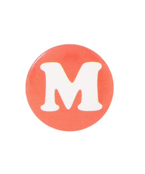 MUG バッジ 「アルファベット缶バッチ」 : ZOZOTOWN Yahoo!店 - 通販