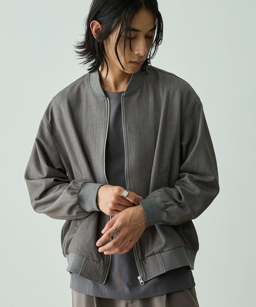 EMMA CLOTHES（エマクローズ） ジャケット L ミックスグレー メンズ