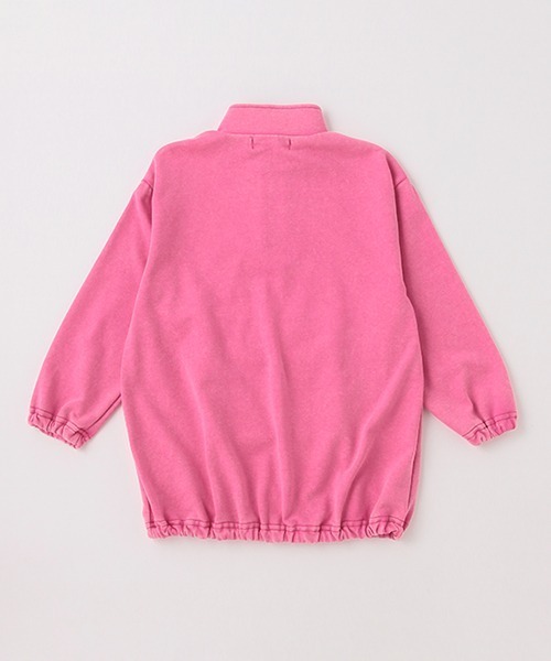 「X-girl Stages」 「KIDS」長袖ワンピース 120cm チャコール キッズ_画像6