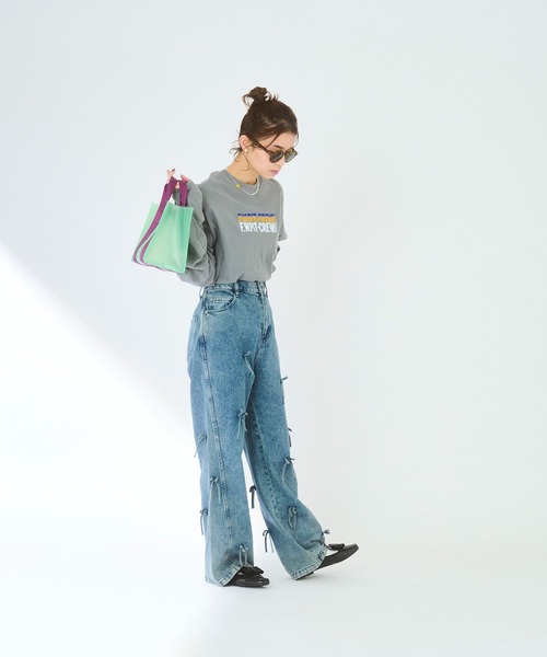 「TEMPERATE」 フラットパンプス 40 ブラック レディース_画像4