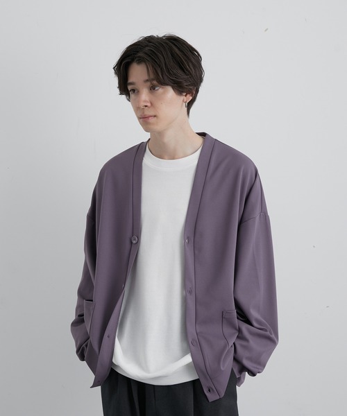 「JUNRED」 カーディガン S グリーン メンズ_画像6