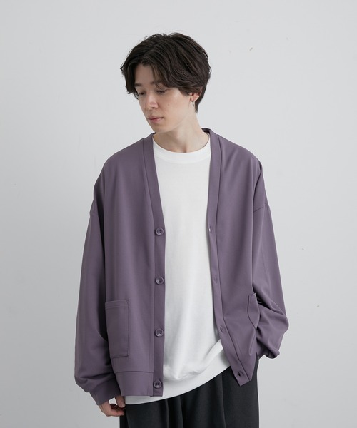 「JUNRED」 カーディガン S グリーン メンズ_画像7