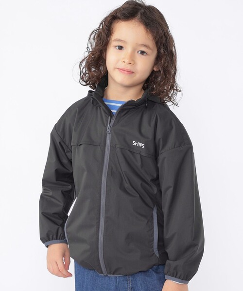 パーカー SHIPS KIDS:100〜130cm /「撥水/洗濯機可能」ジップアップ パーカ キッズ 子供服 男の子の画像