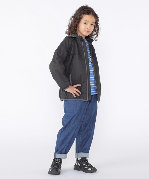 パーカー SHIPS KIDS:100〜130cm /「撥水/洗濯機可能」ジップアップ パーカ キッズ 子供服 男の子の画像