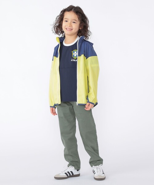パーカー SHIPS KIDS:100〜130cm /「撥水/洗濯機可能」ジップアップ パーカ キッズ 子供服 男の子の画像