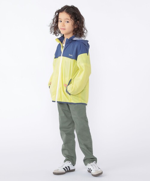 パーカー SHIPS KIDS:100〜130cm /「撥水/洗濯機可能」ジップアップ パーカ キッズ 子供服 男の子の画像