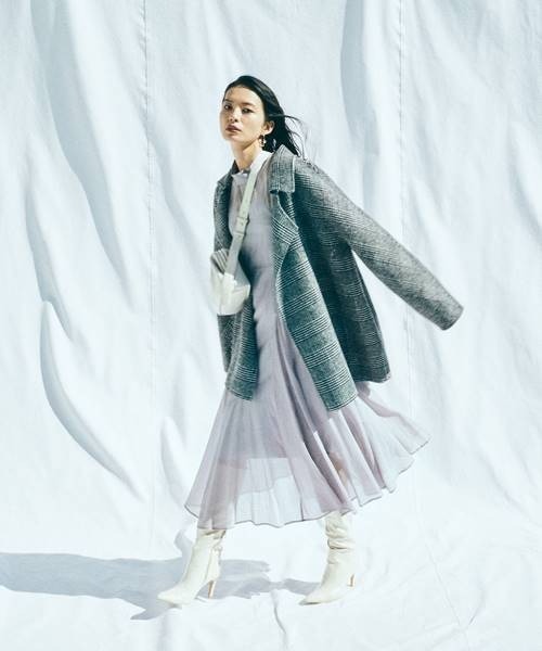 Mila Owen（ミラオーウェン） テーラードジャケット FREE グレー