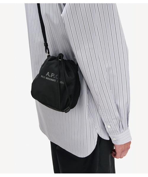 A.P.C.（アーペーセー） ウエストポーチ CROSSBODY POUCH BACKSTAGE