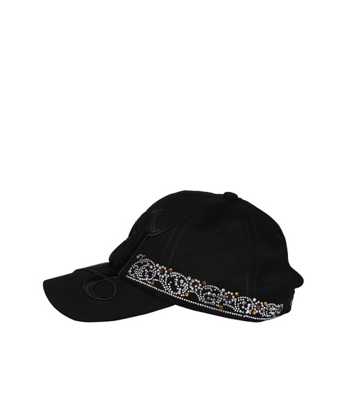 NUBIAN キャップ 帽子 RHINESTONE TIARA CAP メンズ レディース