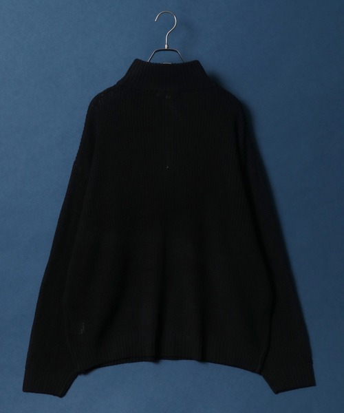 「ANPAS」 長袖ニット M ブラック メンズ_画像4