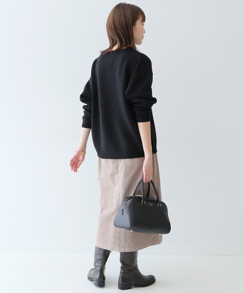 「SLOBE IENA」 長袖ニット FREE ブラック レディース_画像4