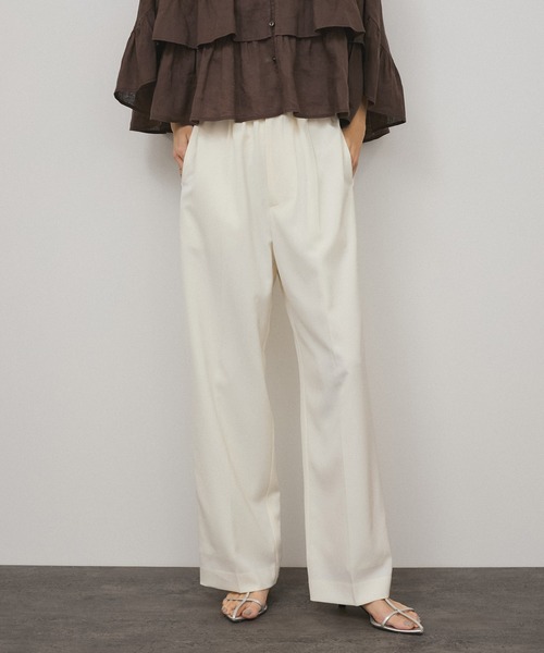 「SALON adam et rope'」 イージーパンツ M グリーン系その他2 レディース_画像4