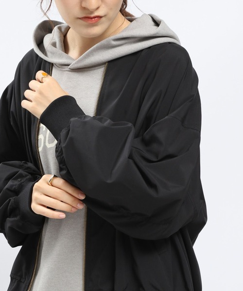 「GLOBAL WORK Smile Seed Store」 ブルゾン SMALL ライトカーキ レディース_画像7