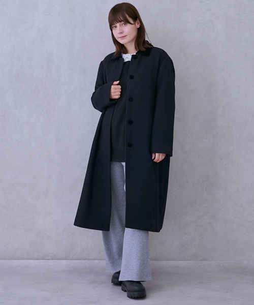 「petit main LIEN」 トレンチコート F ネイビー レディース_画像5