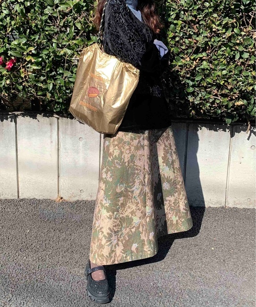 「Casselini」 トートバッグ FREE シルバー レディース_画像8