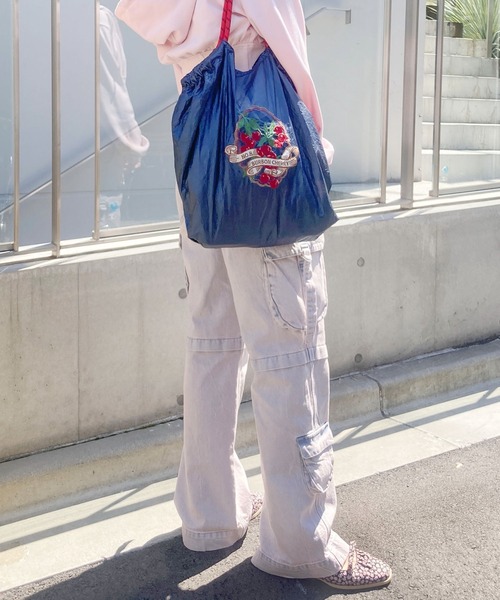 「Casselini」 トートバッグ FREE シルバー レディース_画像9