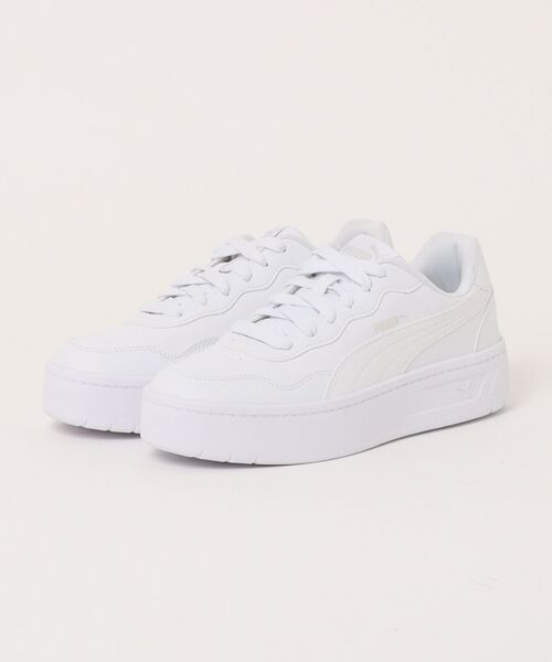 PUMA（プーマ） スニーカー COURT LALLY SKYE レディース厚底