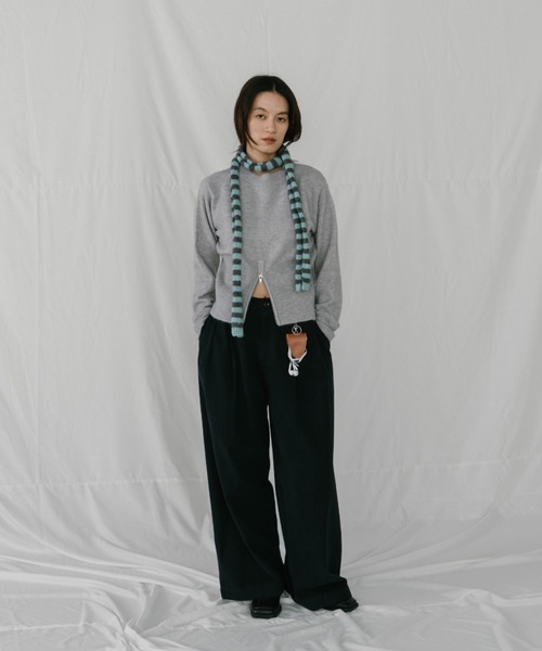 「duei」 長袖ニット FREE ブラウン レディース_画像2