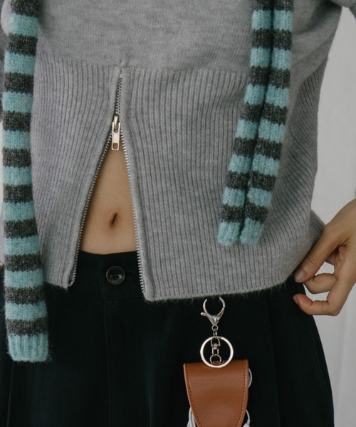 「duei」 長袖ニット FREE ブラウン レディース_画像5