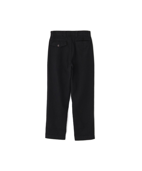 「MHL.」 パンツ MEDIUM ブラック メンズの画像