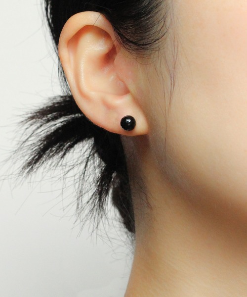 「NOIR DE POUPEE」 ピアス（両耳用） FREE ブラック レディース_画像5