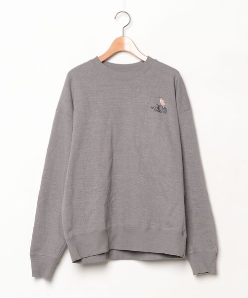 「THE NORTH FACE」 スウェットカットソー MEDIUM グレー メンズ