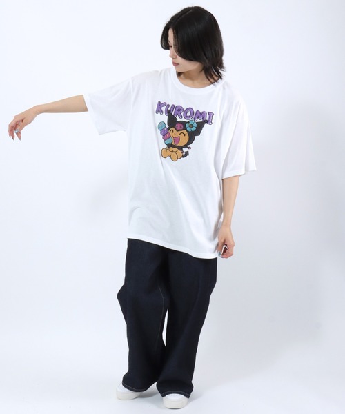 sanrio（サンリオ） tシャツ 半袖 日焼けキャラクター サガラ刺繍