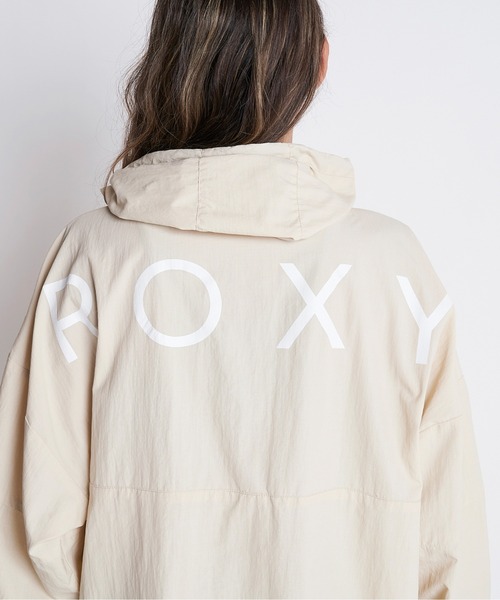 「ROXY」 ナイロンブルゾン SMALL ベージュ レディース_画像8
