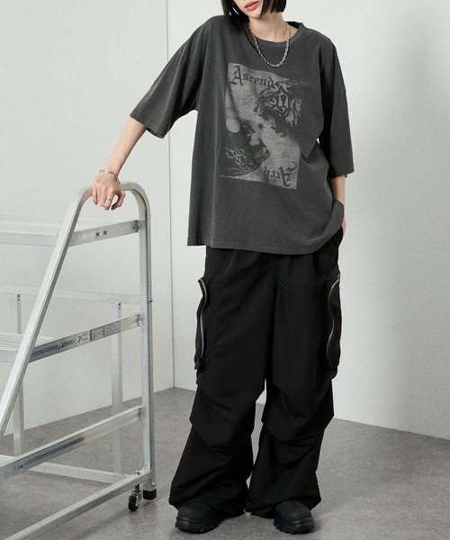 tシャツ 「Alfred Alex」Animal Graphic Tee / ヴィンテージライク