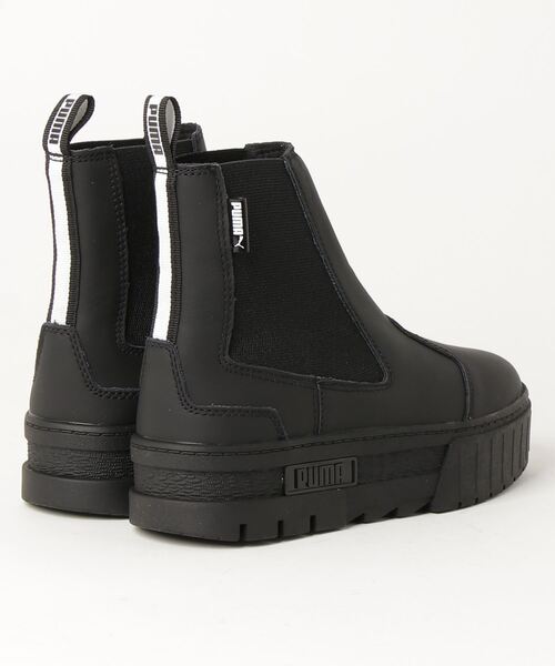 「PUMA」 ショートブーツ 23.5cm ブラック レディース_画像5