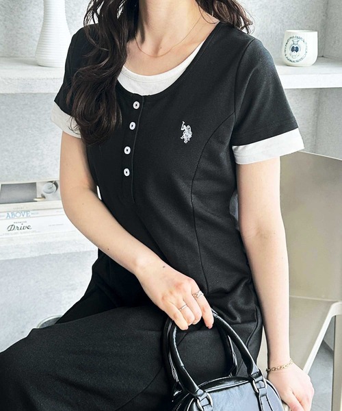 U.S. POLO ASSN.（ユーエスポロアッスン） ワンピース GeeRA別注「U.S.
